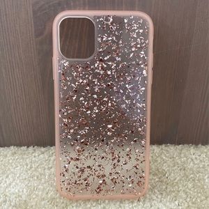 rose gold glitter iphone 11 case 💝✨